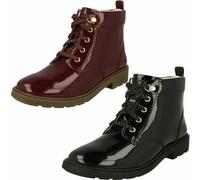 Ragazze Clarks Astrol Pizzo K con Lacci Dettagliato Stivali Caviglia