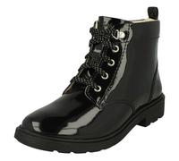 Ragazze Clarks Astrol Pizzo K con Lacci Dettagliato Stivali Caviglia