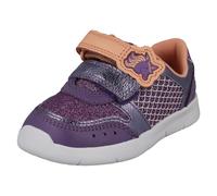Ragazze Clarks Ath Corno T Leggero Ginnastica Con Esmerelda Sea-Unicorn Motivo