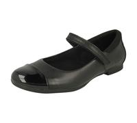 Ragazze Clarks Mary Jane Scuola Scarpe - Scala Gemma K