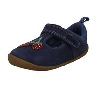 Ragazze Clarks Pre Walker Morbido pelle Waxy Fragola T-Bar - Roamer Bacca