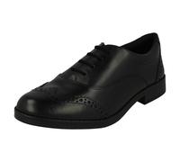 Ragazze Clarks Robuste Dettagliato Scuola Formale Scarpe' Aubrie Tip Tap '