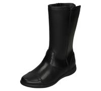 Ragazze Clarks Smart Stivali IN Pelle' Etch Falcata '