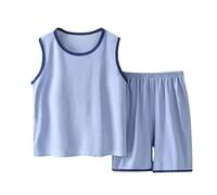 Ragazze Completo Set 2 Pezzi Casual Estiva Canotta Intima Cotone Top Camisole e Pantaloncini Bambine e Ragazze TShirt Abbigliamento Neonato Sportiva Eleganti