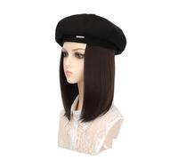 Ragazze Con Estensioni Dei Capelli Bella Pittore Artista Cappello Halloween Estensioni Dei Capelli Lisci 48 Pollici Di Lunghezza Cappelli Pittore Per I