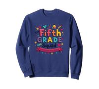 Ragazze della Squadra di Quinta elementare Rock Quest Anno Spirito Scolastico Felpa, Unisex per Adulti, Navy, L