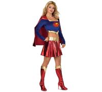 RAGAZZE DI SUPERGIRL DELL'UNIVERSO SUPERMAN' DI CC; FORMATO 42-46 DEL CUGINO DI S