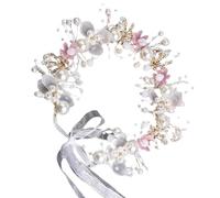 Ragazze Fascia Per Ragazze Fiore Con Fiori Decorati E Blingbling Perline Dettaglio Per Abiti Alla Moda Abito Da Sera