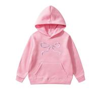 Ragazze Felpa con Cappuccio Manica Lunga,Felpa Leggera da Bambine Top Teenager Classics a Maniche Lunghe Giacca alla Moda Taglia Hoodie Comfort e Calore per 2-13 Anni Invernale