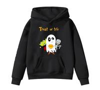 Ragazze Felpa con Cappuccio Manica Lunga Sportivo Bambina Leggero Top Teenager Classics Accogliente Graziosa Solid Color/Print per Adolescenti Regalo Bambini attività Sportive