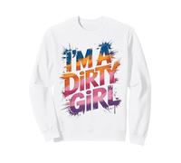 Ragazze I'm Sporco Ragazza Mud Run Muddy Queen Mudder Buddies Felpa