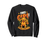 Ragazze Labrador Retriever - Questa ragazza ama Labrador Felpa