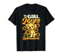 Ragazze Labrador Retriever - Questa ragazza ama Labrador Maglietta