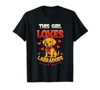 Ragazze Labrador Retriever - Questa ragazza ama Labrador Maglietta