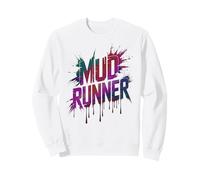 Ragazze Mud Run Squad Runner Mudder Sisters Mudding Queen Felpa
