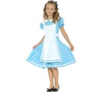 Ragazze Paese Delle Meraviglie Principessa Costume Alice IN Bambini Mondo Libro