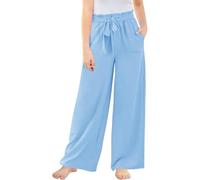 Ragazze Pantaloni a Gamba Larga Bambina Ragazza Lunghi Moda Jogger Cargo da Larghi, Stile Hip Hop Y2K Streetwear Indossare Tutti i Giorni