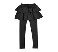 Ragazze per Bambini Calde e Carine Culottes per Torte Leggings con Pantaloni con Gonna a Tutu con Volant Leggings Senza Piedi per Bambine con Pantaloni con Gonna con Tutu con Volant Abiti Bambine