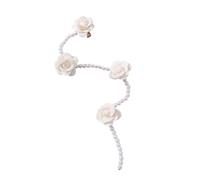 Ragazze Perline Catena Rosa Capelli Clip Per Palcoscenico Club Regolabile Dress Up Gioielli Scenari Per Donne Ragazze