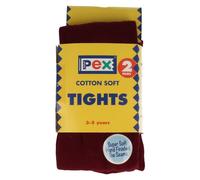 Ragazze' PEX 'Tramonto Cotone Morbido Collant Tinta Unita