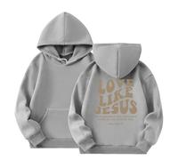 Ragazze Printed Hoodie Casual Sport T-Shirt Felpa con Stampa Festiva Carina Maglia di Tuta A Manica Lunga Maglione Invernale per Bambini Inverno Autunno Sportswear Bambina 1-7 Anni