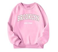 Ragazze Printed Hoodie Sweatshirt Calda per Sportswear Elegante Leggero Morbidi Maglia di Tuta A Manica Lunga Tinta Unita Moda Casual Maglietta Abbigliamento 5-14 Anni