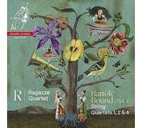 Ragazze Quartet Ragazze Quartet: Bartók Bound: String Quartets 1, 2 & 4 - V (CD)