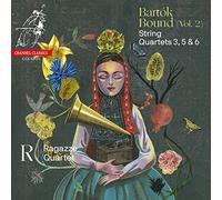 Bela Bartok Bartók Bound: String Quartets 3, 5 & 6 - Volume 2 (CD) Album Digipak