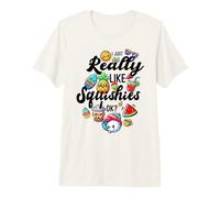 Ragazze & Ragazzi Cake Squishy I Just Really Love Squishies Ok? Maglietta Premium