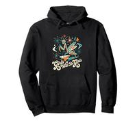 Ragazze Saranno Ragazze Pregare Mantide Retro Mid Century Felpa con Cappuccio
