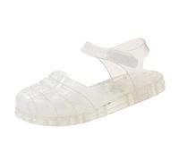 Ragazze Sneakers Per Piccole Principesse Chiuse Gelatina Sandali Comode Scarpe Estive Modelli Da Spiaggia, bianco, 32 EU