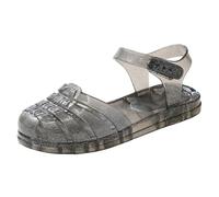 Ragazze Sneakers Per Piccole Principesse Chiuse Gelatina Sandali Comode Scarpe Estive Modelli Da Spiaggia, Nero , 32 EU