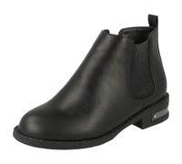 Ragazze Spot On H5R038 Chelsea Stile Stivali Caviglia