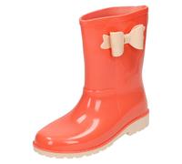 Ragazze Spot On Fiocco Stivali Wellington