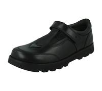 Ragazze Startrite Formale pelle Scuola Scarpe Gancio & Ciclo Cuore Dettagliato -