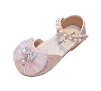 Ragazze Strass ArcoDesign SoftToe Principessa Abito Scarpe Piatto (BambinoPiccolo/Bambino/Bambini Grandi) Sandali Donna,per Carnevali, Matrimoni,Sandali Mare Bambina,Estive (Pink, 31.5 Big Kids)