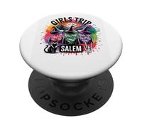 Ragazze Trip Salem Tre Streghe Scheletro Gatto PopSockets PopGrip Adesivo