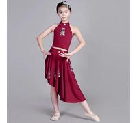 Ragazze Ventre Danza Abito 2 PC Corto Canotta E Coda Gonna per la Stile Etnico