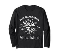 Ragazze Viaggio Babes Vacanza Viaggi Marco Island Maglia a Manica