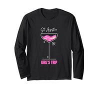 Ragazze Viaggio Beach Drink St. Augustine Florida Maglia a Manica