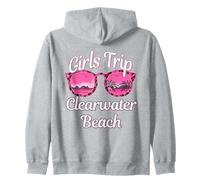 Ragazze Viaggio Clearwater Beach Florida Addio al Nubilato Donne Felpa con Cappuccio