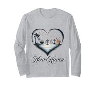Ragazze Viaggio Crociera Vacanza Viaggio New Haven Maglia a Manica