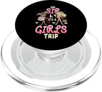 Ragazze Weekend Donne Oh Sorseggia È un viaggio per ragazze 2024 PopSockets PopGrip per MagSafe