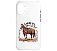 Ragazze Western Outfit Cowgirl Top Rodeo Ragazze Equitazione Custodia per iPhone 16