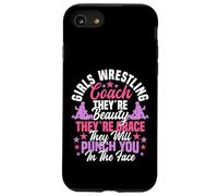 Ragazze Wrestling Trainer Bellezza Grazia Ragazze Wrestling Coach Custodia per iPhone SE (2020) / 7/8