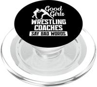 Ragazze Wrestling Trainer Parole cattive Ragazze Wrestling Coach PopSockets PopGrip per MagSafe