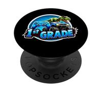 Ragazzi 1 ° grado Back To School Gaming Controller T-rex Truck PopSockets PopGrip Adesivo