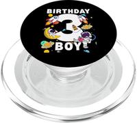 Ragazzi 3° Compleanno Astronauta Spazio Pianeti Tre Anni PopSockets PopGrip per MagSafe