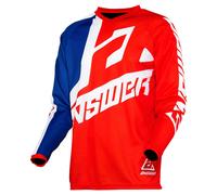 Ragazzi Answer Maglia Motocross Syncron MX - Voyd Reflex/Rosso/Bianco