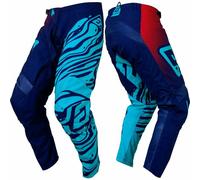 Ragazzi Bambini Answer Syncron Motocross Pantaloni - Air Flow Astana/Indigo/Red